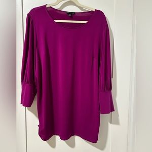 Lane Bryant Fuchia Blouse